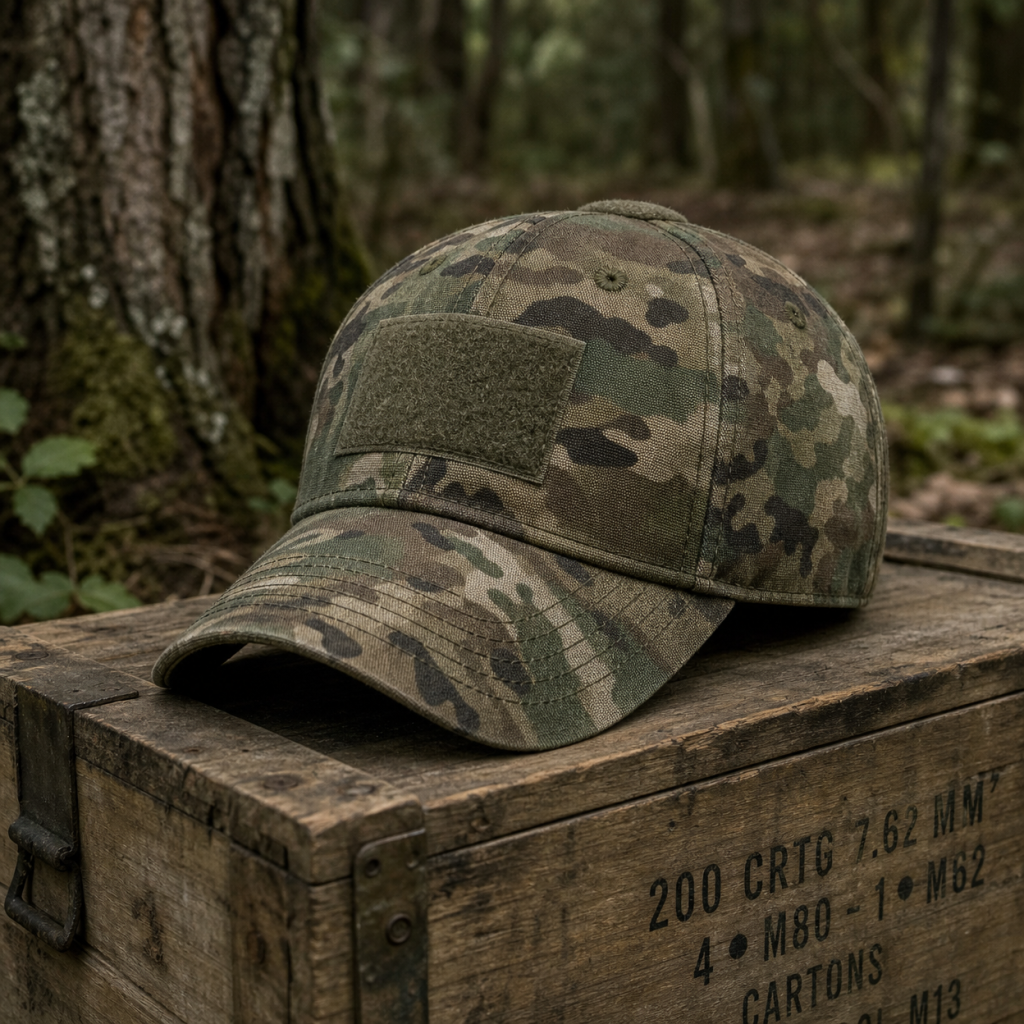 camo hat