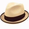 Scala Classico Milan Straw Fedora