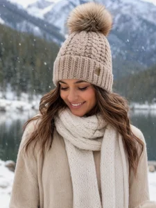 pom pom beanie