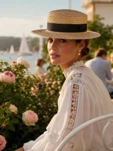 straw boater hat